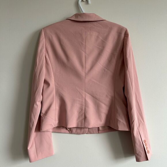 NWT BCBGMaxAzria Pink Long Sleeves Blazer - Picture 8 of 8